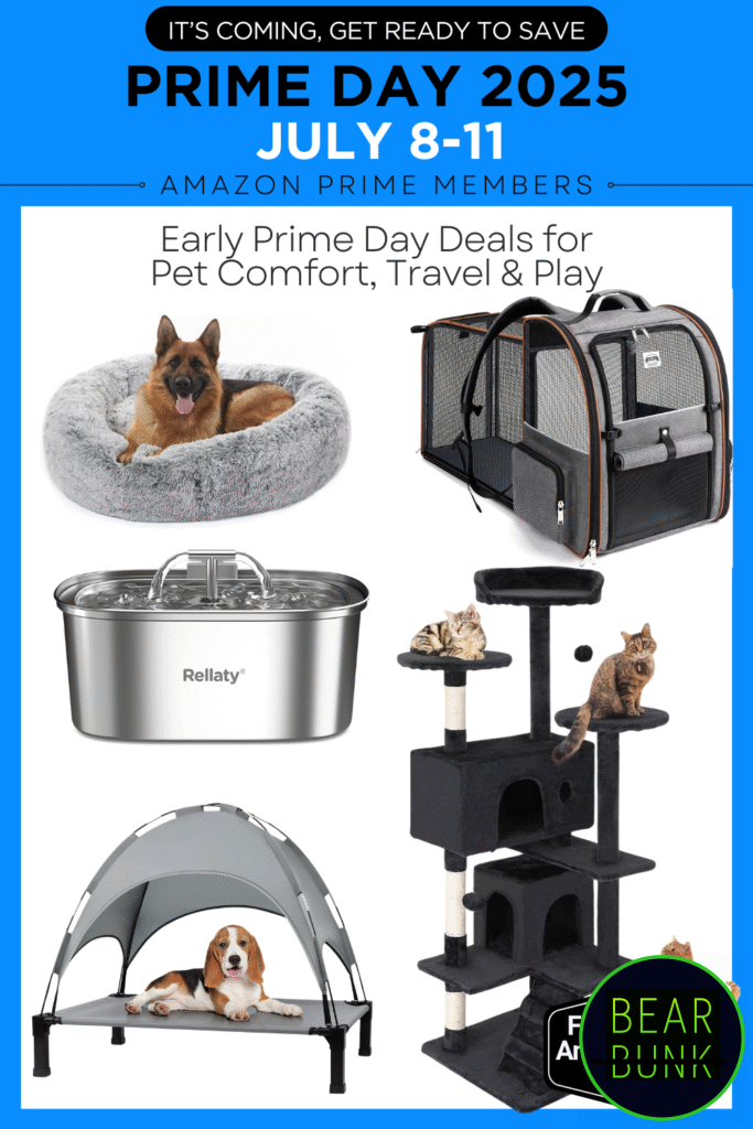Early Prime Day Picks for Animal Lovers: Comfort, Travel & Play